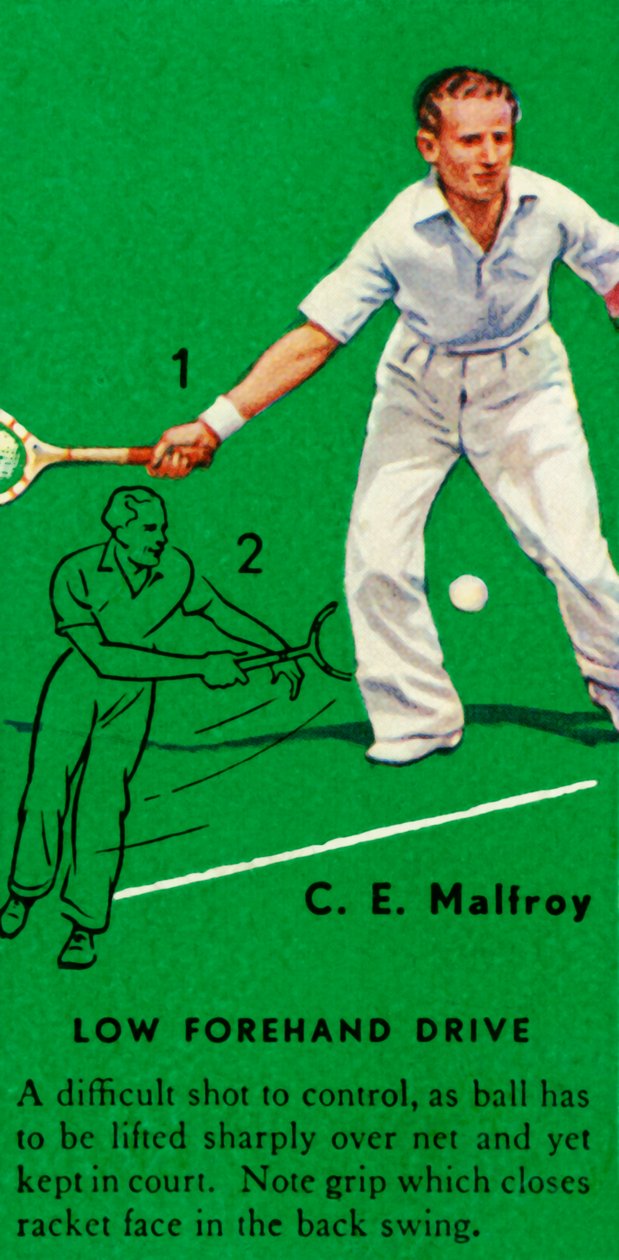 CE Malfroy - Movimentação Baixa de Forehand, c1935. de Unbekannt