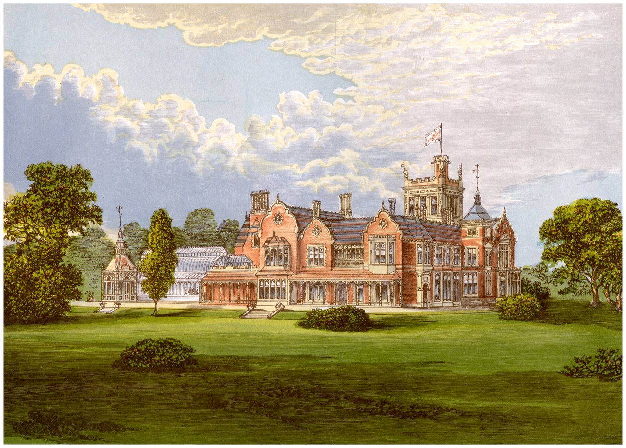 Caen Wood Towers, Middlesex, casa da família Reckitt, c1880 de Unbekannt