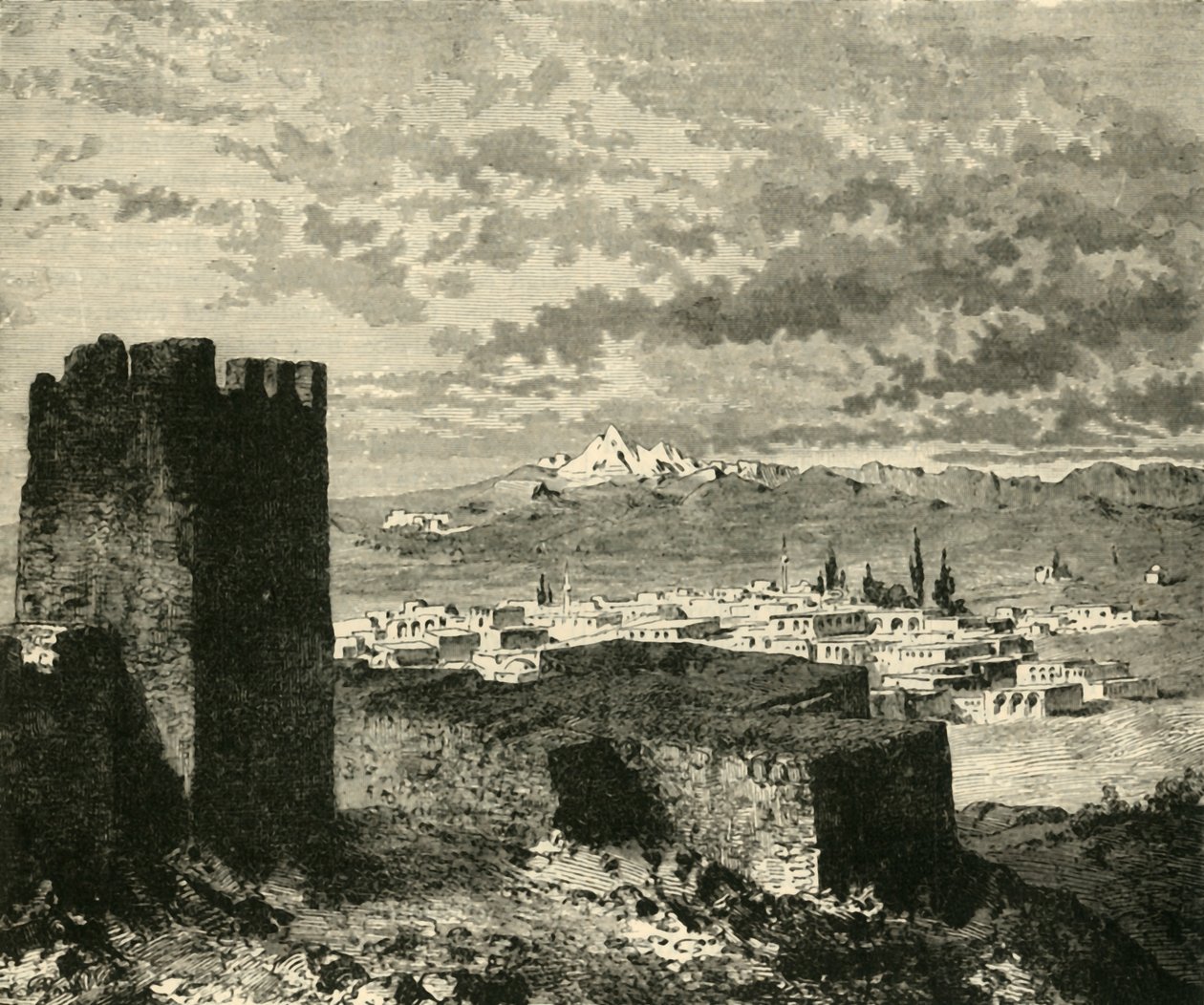 Cesareia, na Capadócia, 1890. de Unbekannt