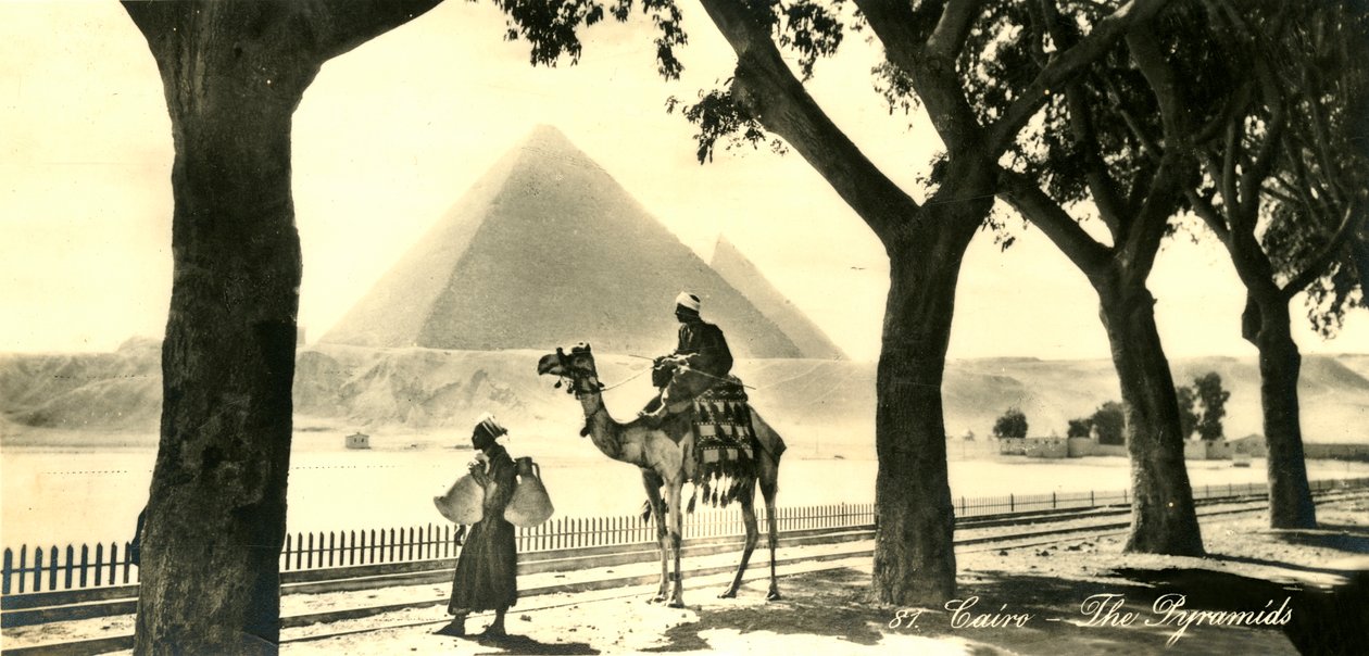 Cairo - As Pirâmides, c1918-c1939. de Unbekannt