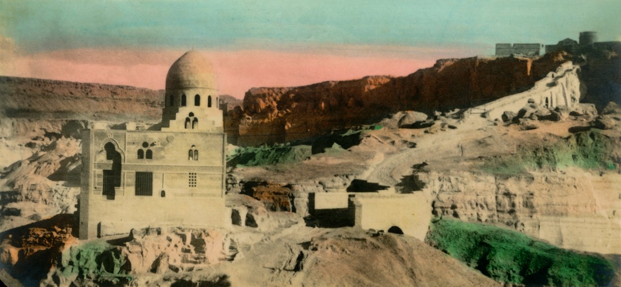 Cairo: Monte do Mokattam, c1918-c1939. de Unbekannt