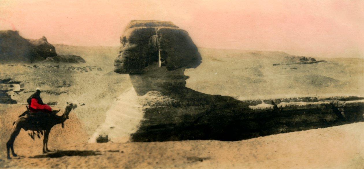 Cairo: a Esfinge, c1918-c1939. de Unbekannt