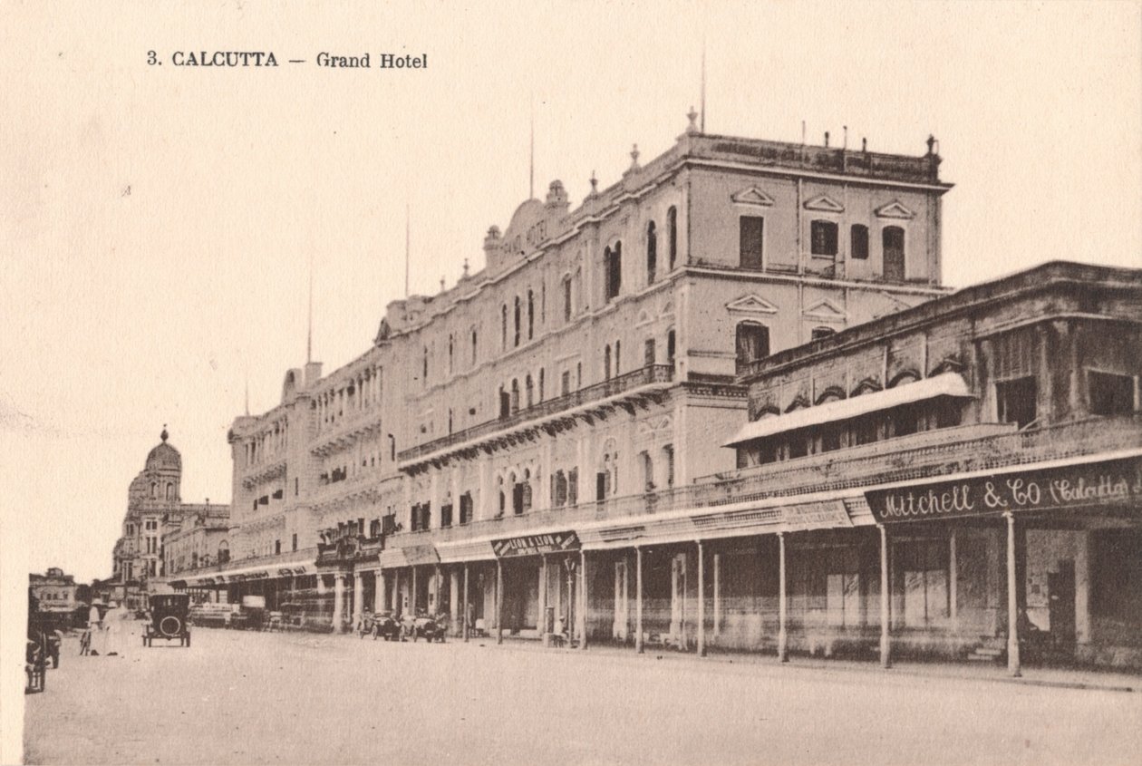 Calcutá - Grand Hotel, c1905 de Unbekannt