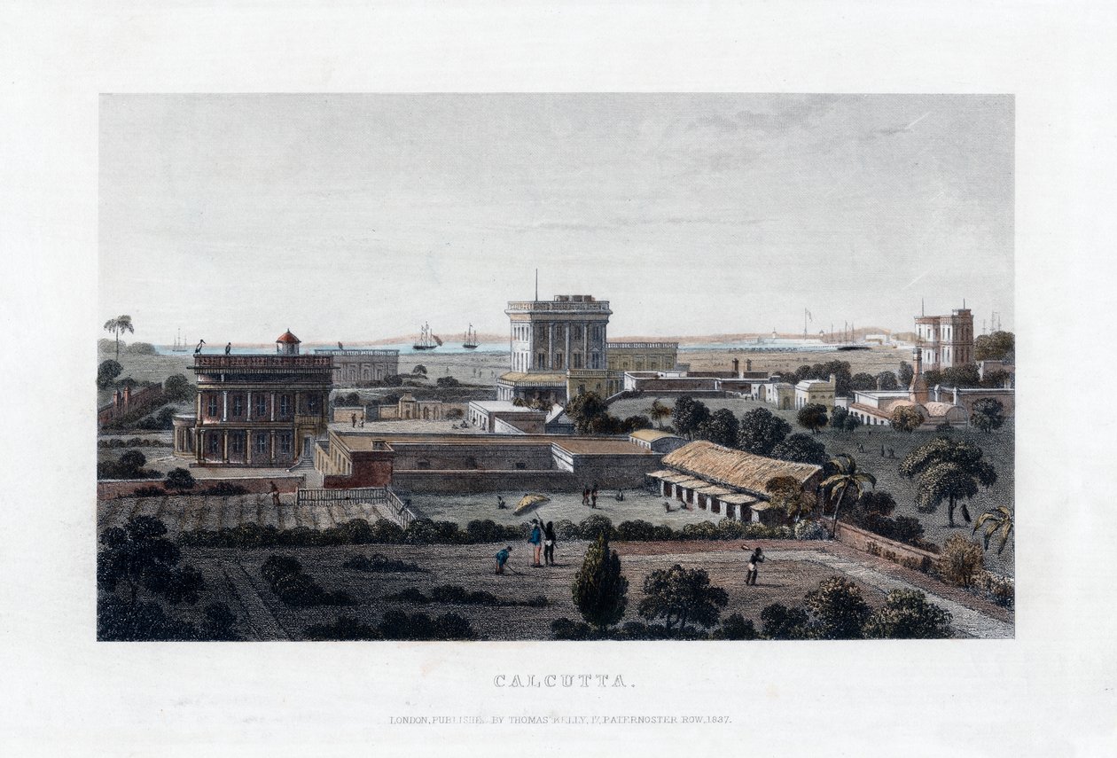 Calcutá, Índia, 1837 de Unbekannt