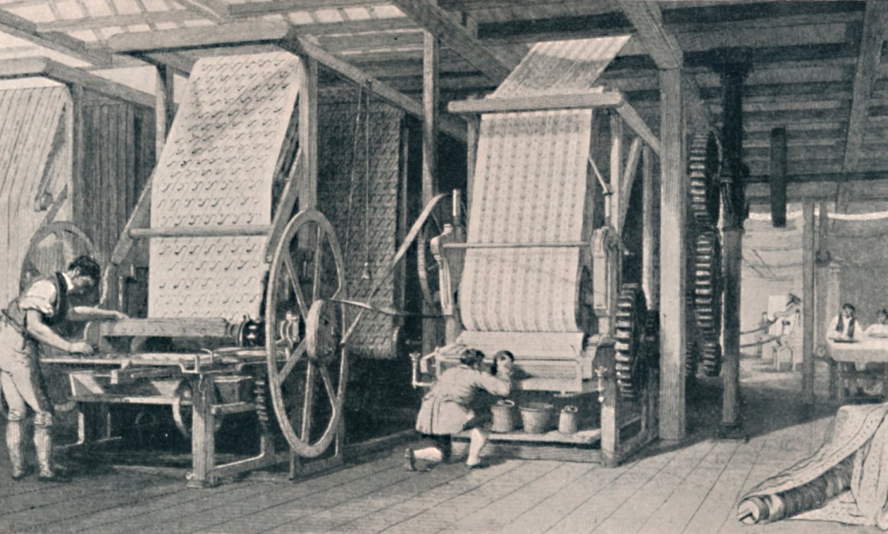 Impressão em chita, 1835, 1904 de Unbekannt