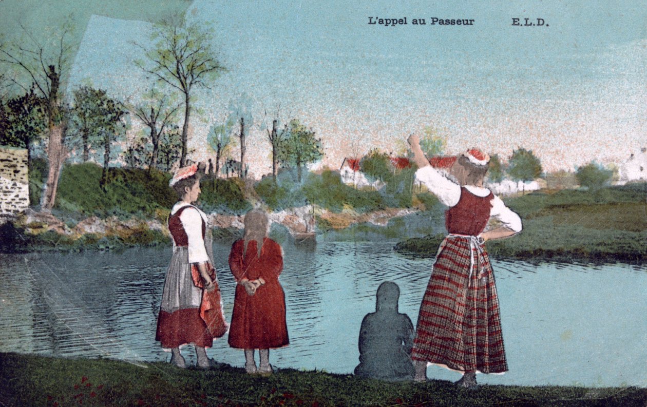 Chamada para o Ferryman, c1900 de Unbekannt