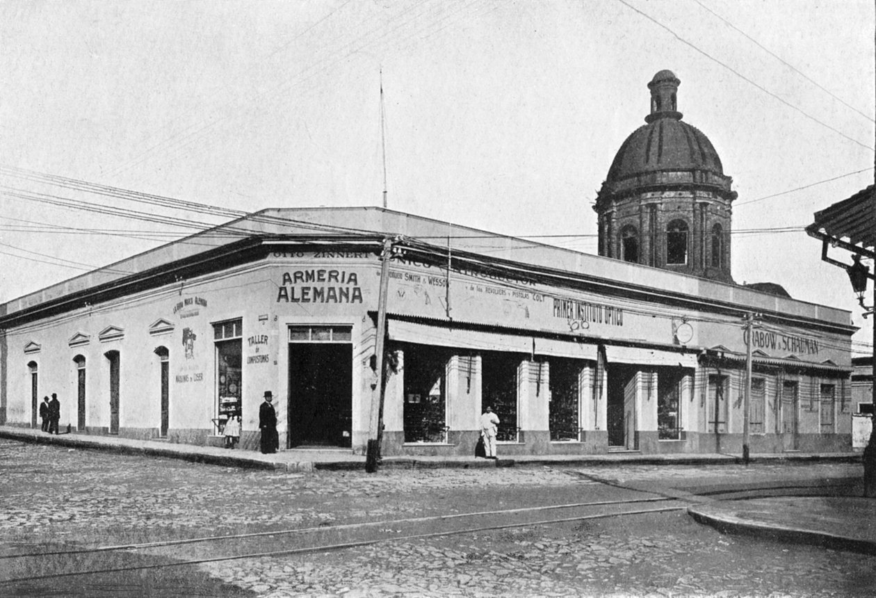 Rua Palmas, Assunção, Paraguai, 1911 de Unbekannt