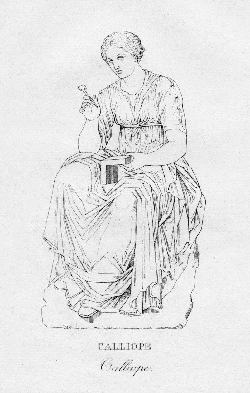 Calliope, c1850 de Unbekannt