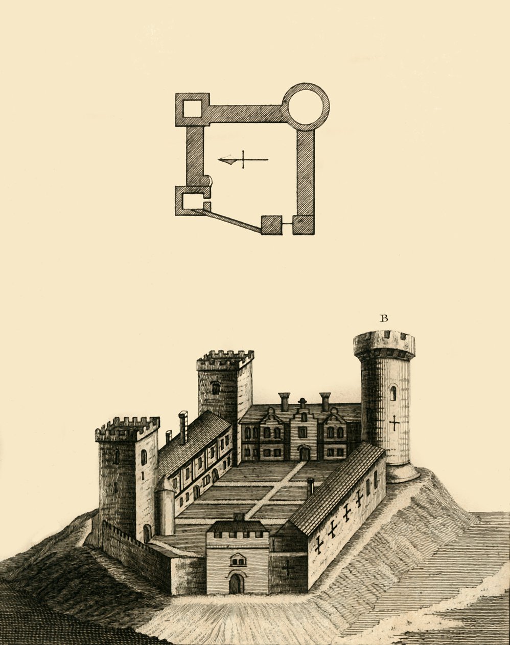 Castelo de Cambridge, c1783. de Unbekannt