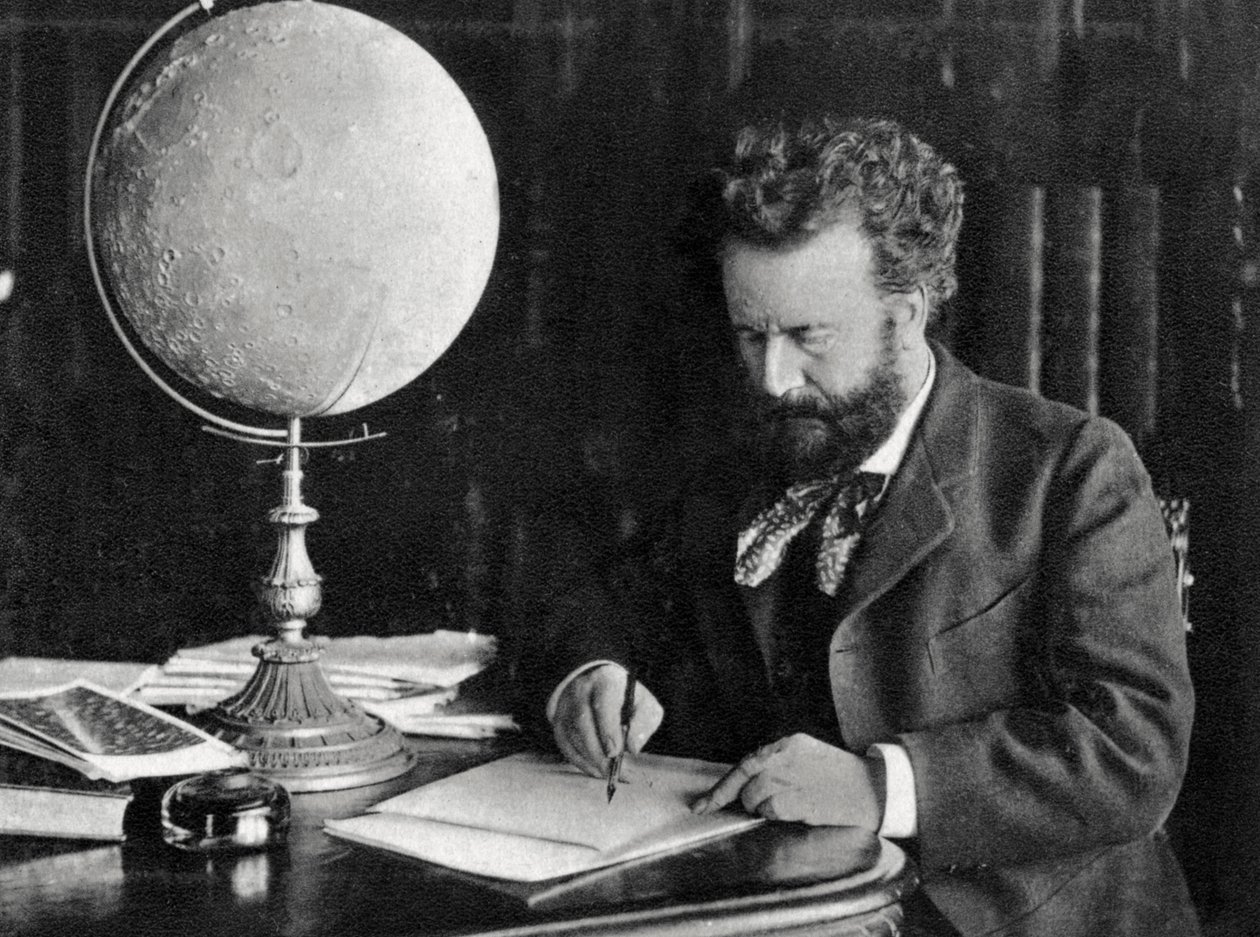 Camille Flammarion, astrônomo e autor francês, 1890 de Unbekannt