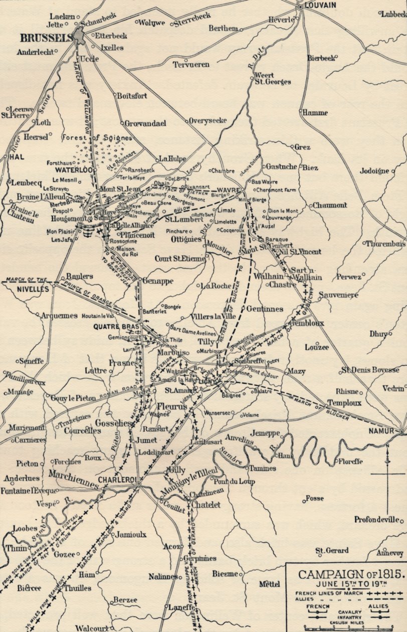 Campanha de 1815. 15 a 19 de junho de 1896. de Unbekannt