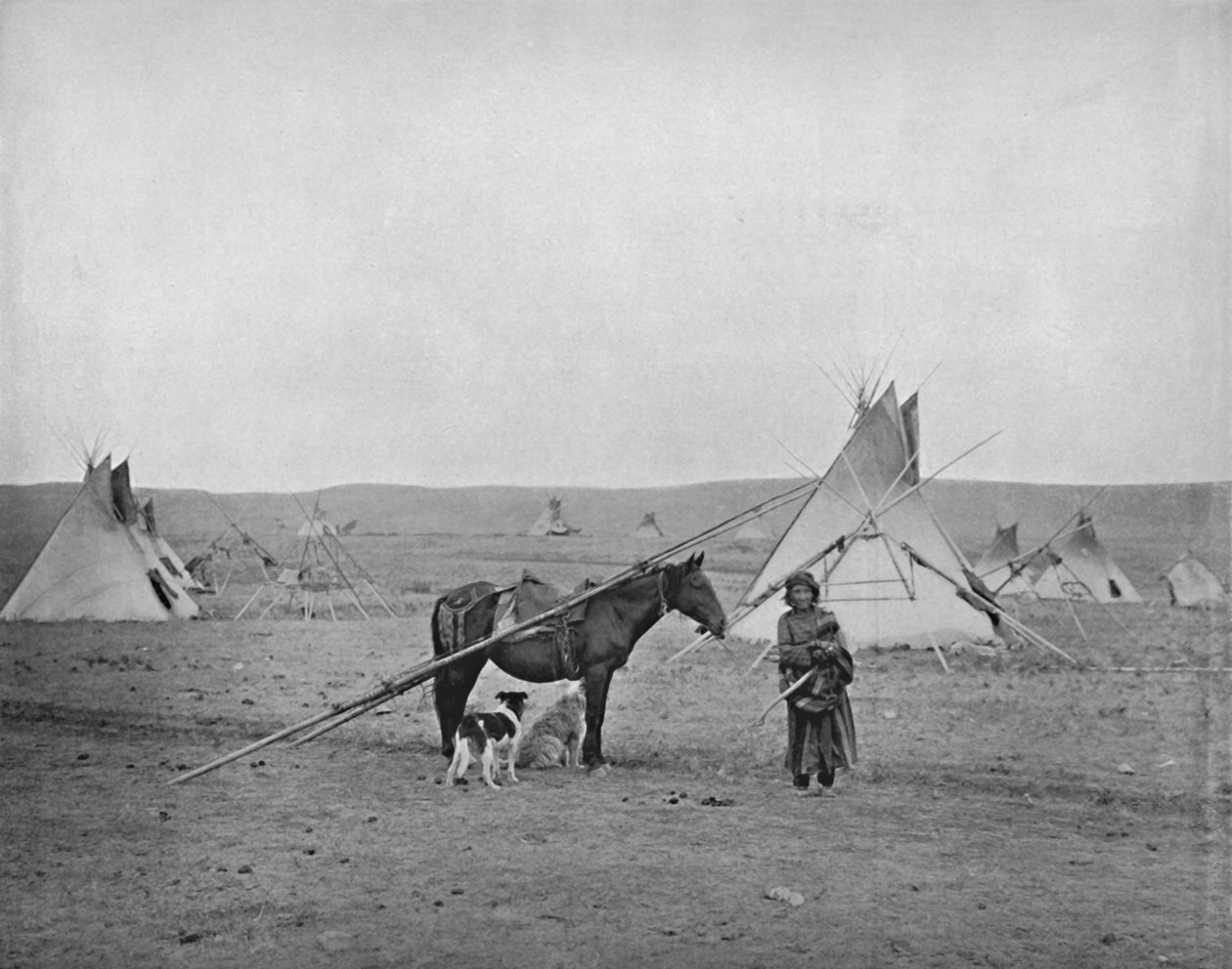 Nativos canadenses, século XIX de Unbekannt
