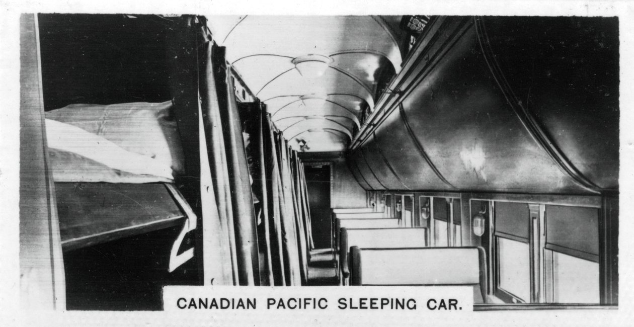 Carro de dormir do Pacífico canadense, Canadá, c1920s de Unbekannt