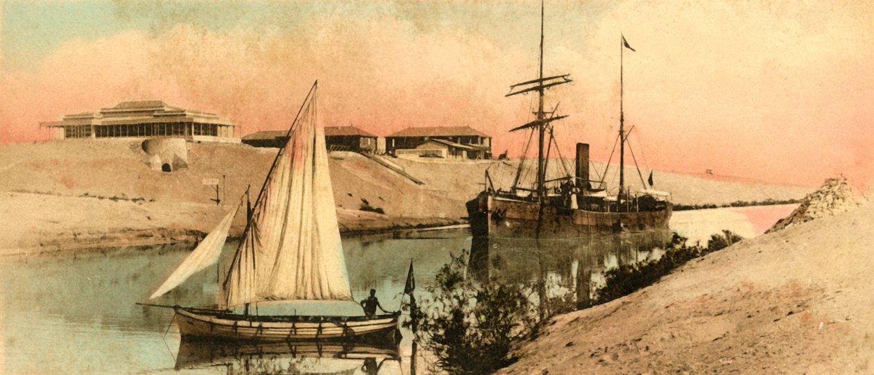 Canal de Suez - Chantier VI, c1918-c1939. de Unbekannt