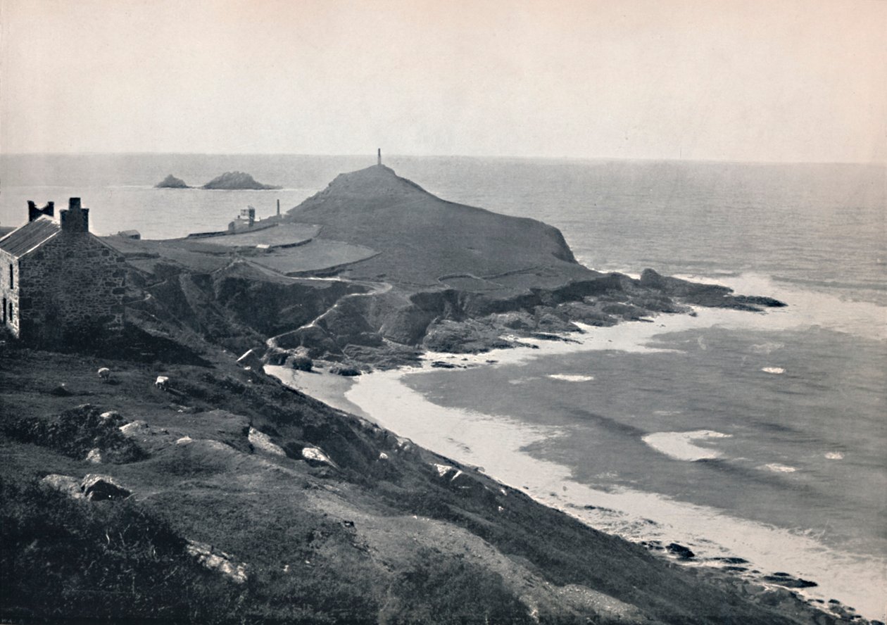 Cape Cornwall - Um lugar solitário, 1895 de Unbekannt