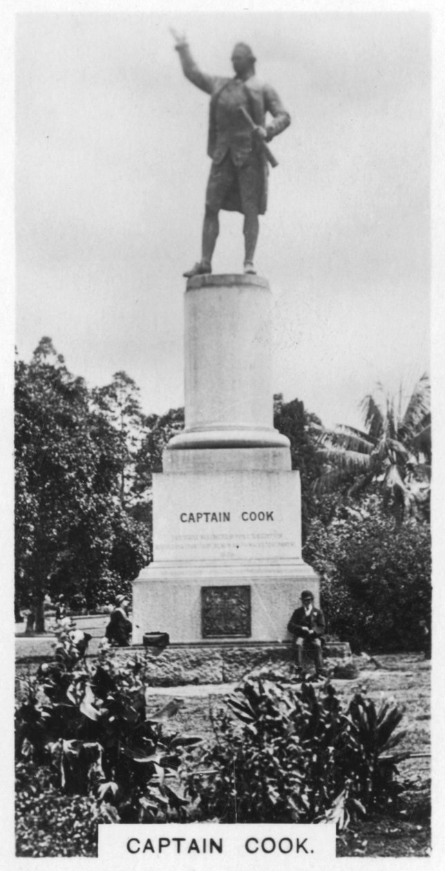 Estátua do Capitão Cooks, Austrália, 1928 de Unbekannt