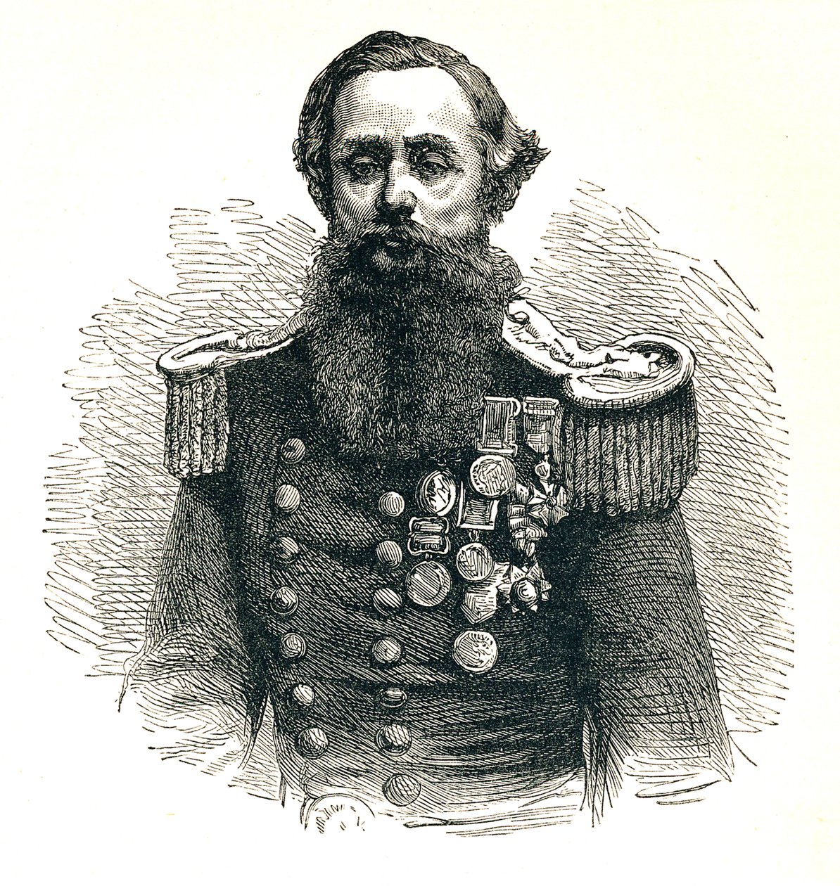 Capitão Cowper Phipps Coles, 1819-1870, capitão da Marinha e inventor inglês, 1893 de Unbekannt