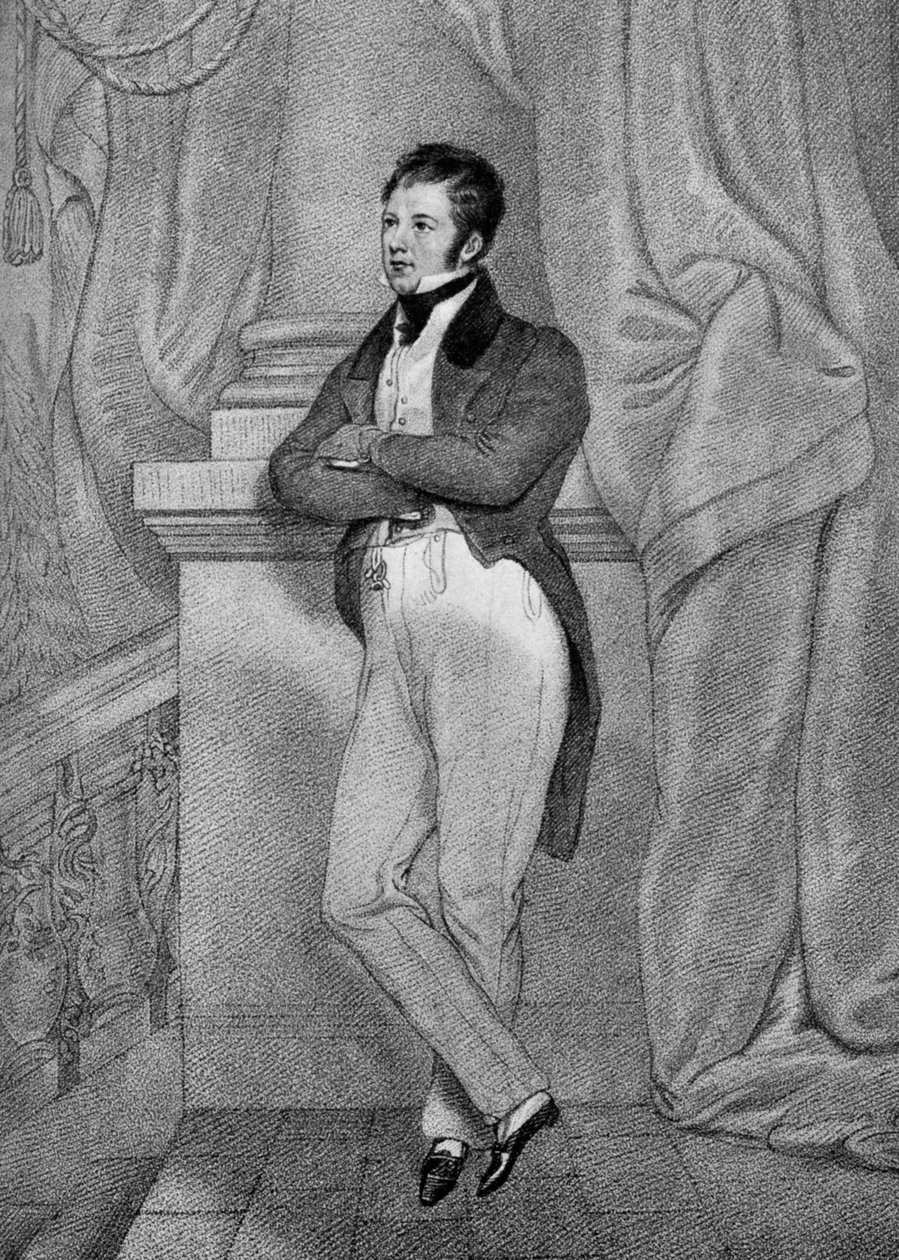Capitão Frederick Marryat 1792-1848, romancista inglês, século XIX 1908 de Unbekannt