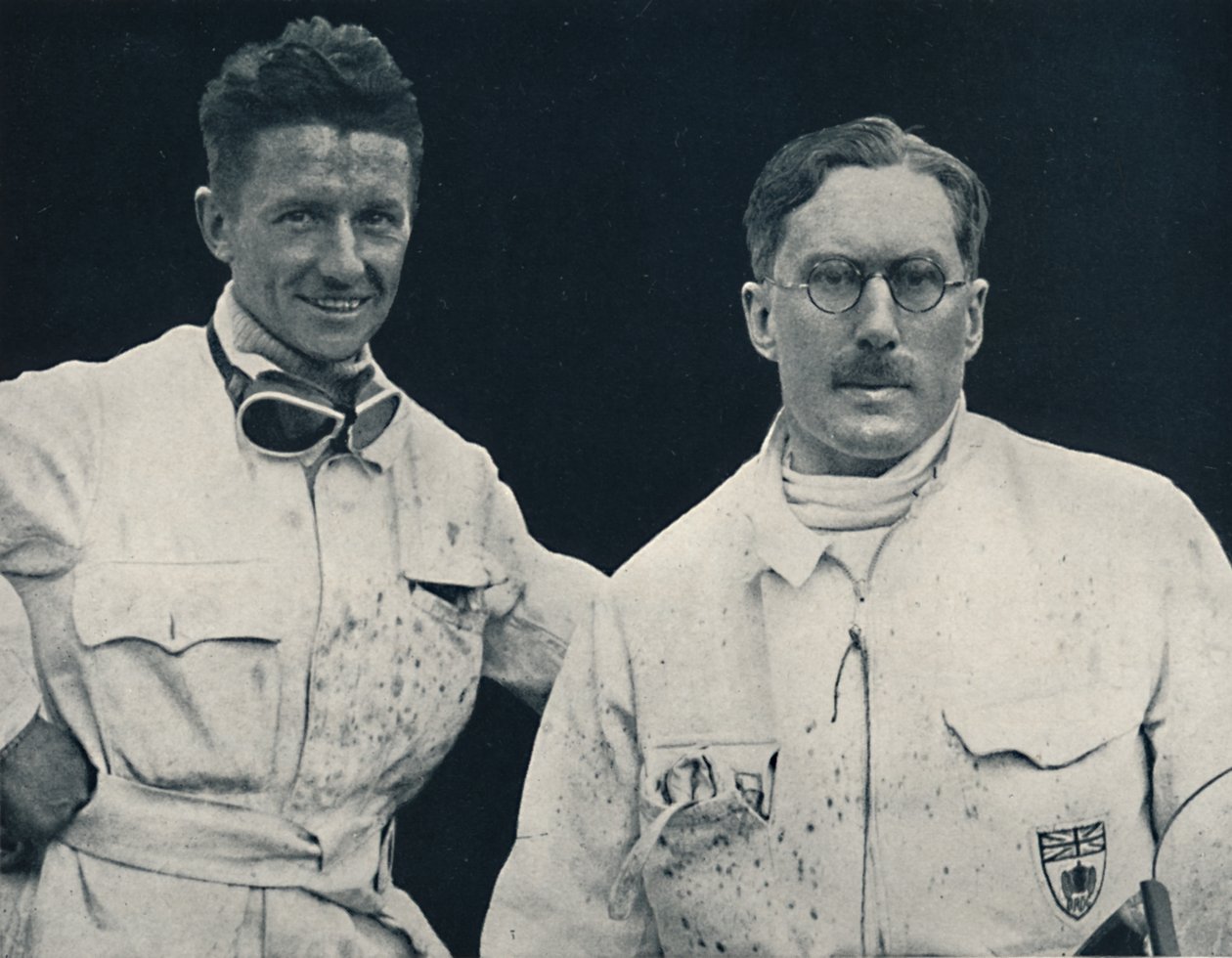 Capitão GET Eyston e assistente, 1937 de Unbekannt