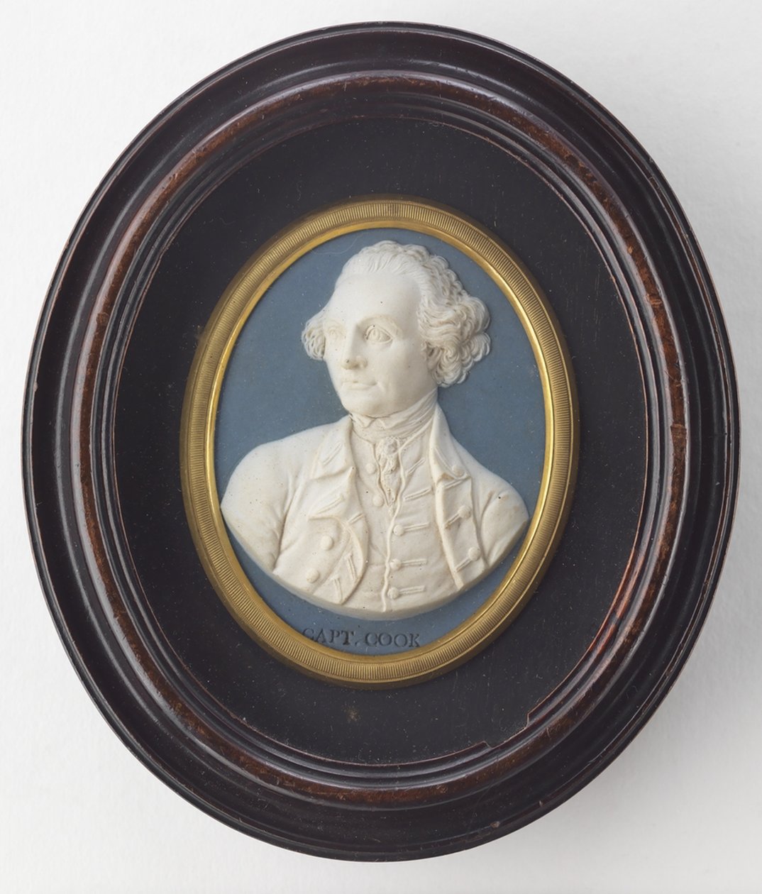 Medalhão de retrato do capitão James Cook Wedgwood, ca 1776 de Unbekannt