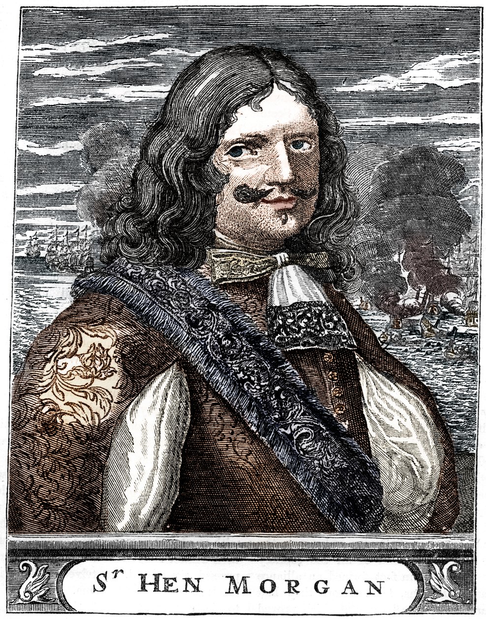 Capitão Morgan, bucaneiro do século XVII, c1880. de Unbekannt