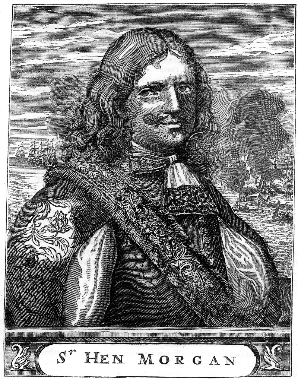 Capitão Morgan, bucaneiro do século XVII, c1880 de Unbekannt