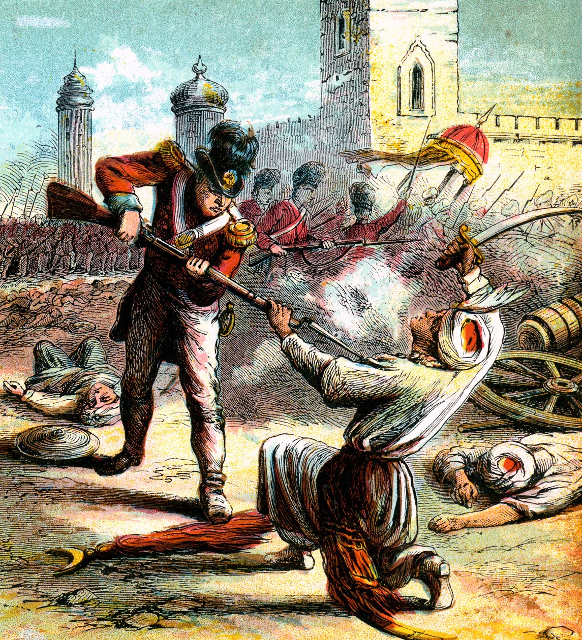 Captura de Seringapatam, 1799 c1850s de Unbekannt