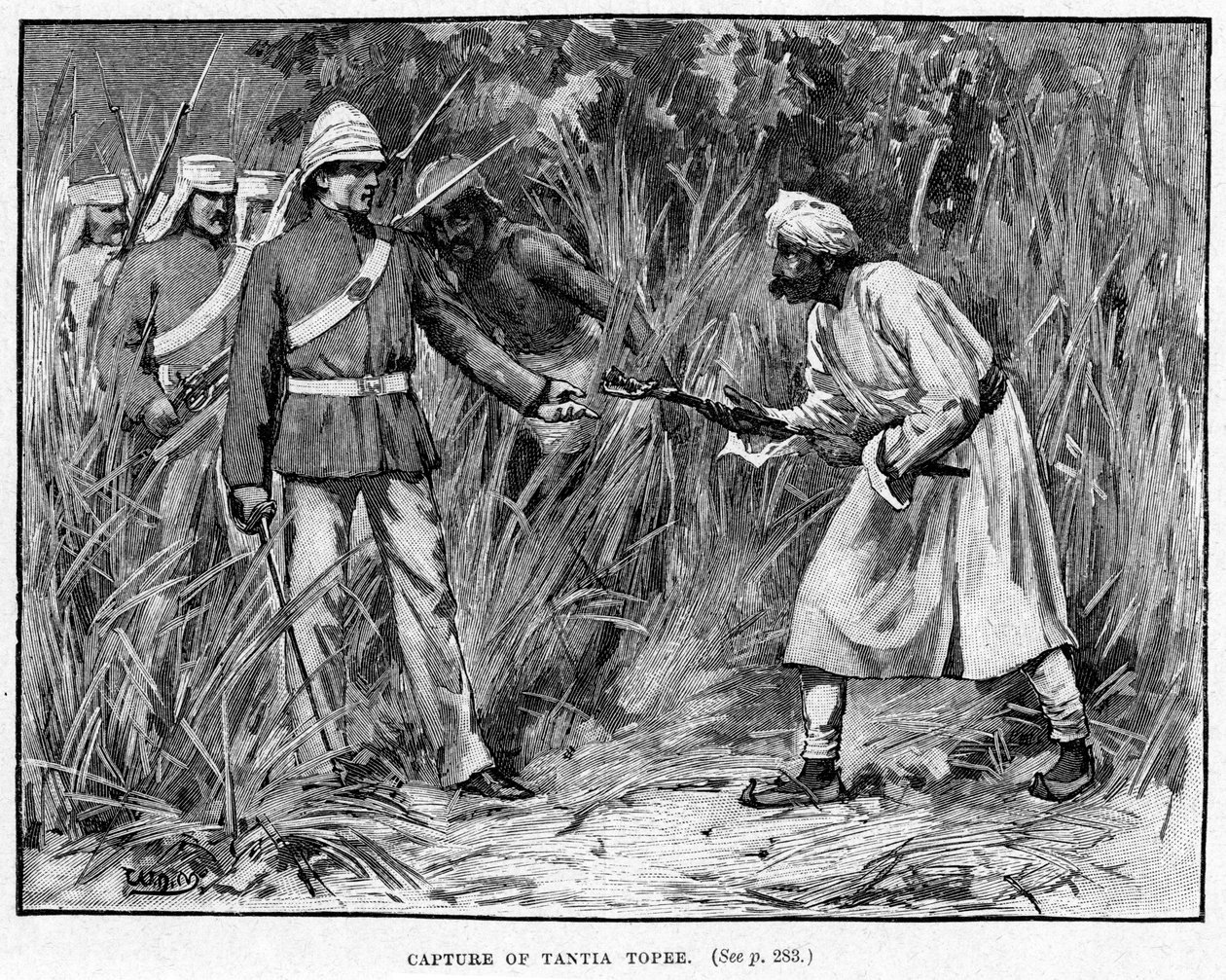 Apenas captura de Topes, século C19th de Unbekannt