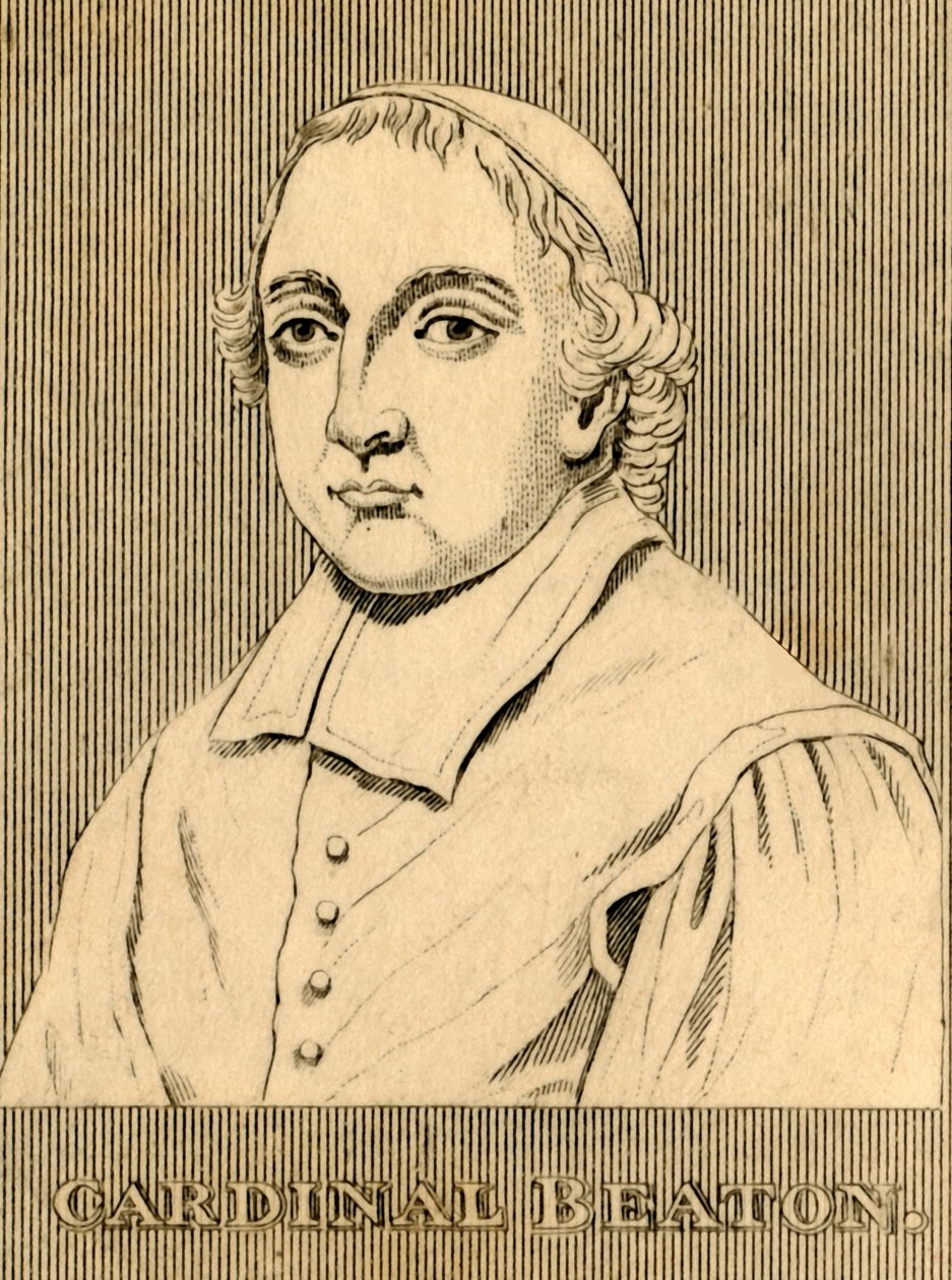 Cardeal Beaton, 1494-1546, 1830. de Unbekannt