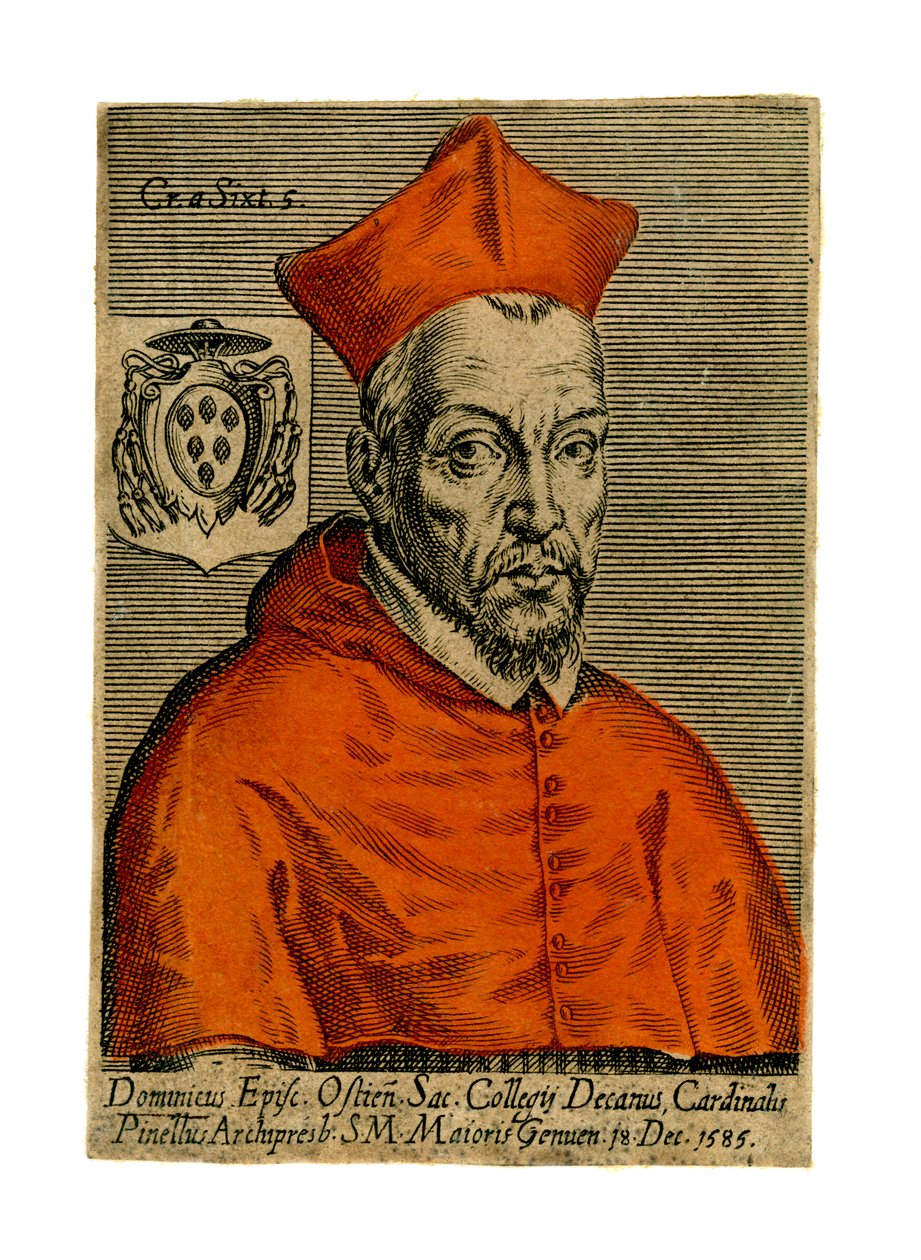 Cardeal Pinette, 1585 de Unbekannt