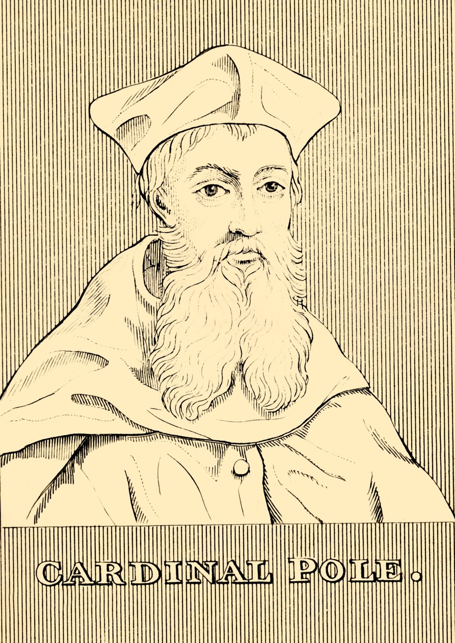Cardeal Pole, 1500-1558, 1830. de Unbekannt