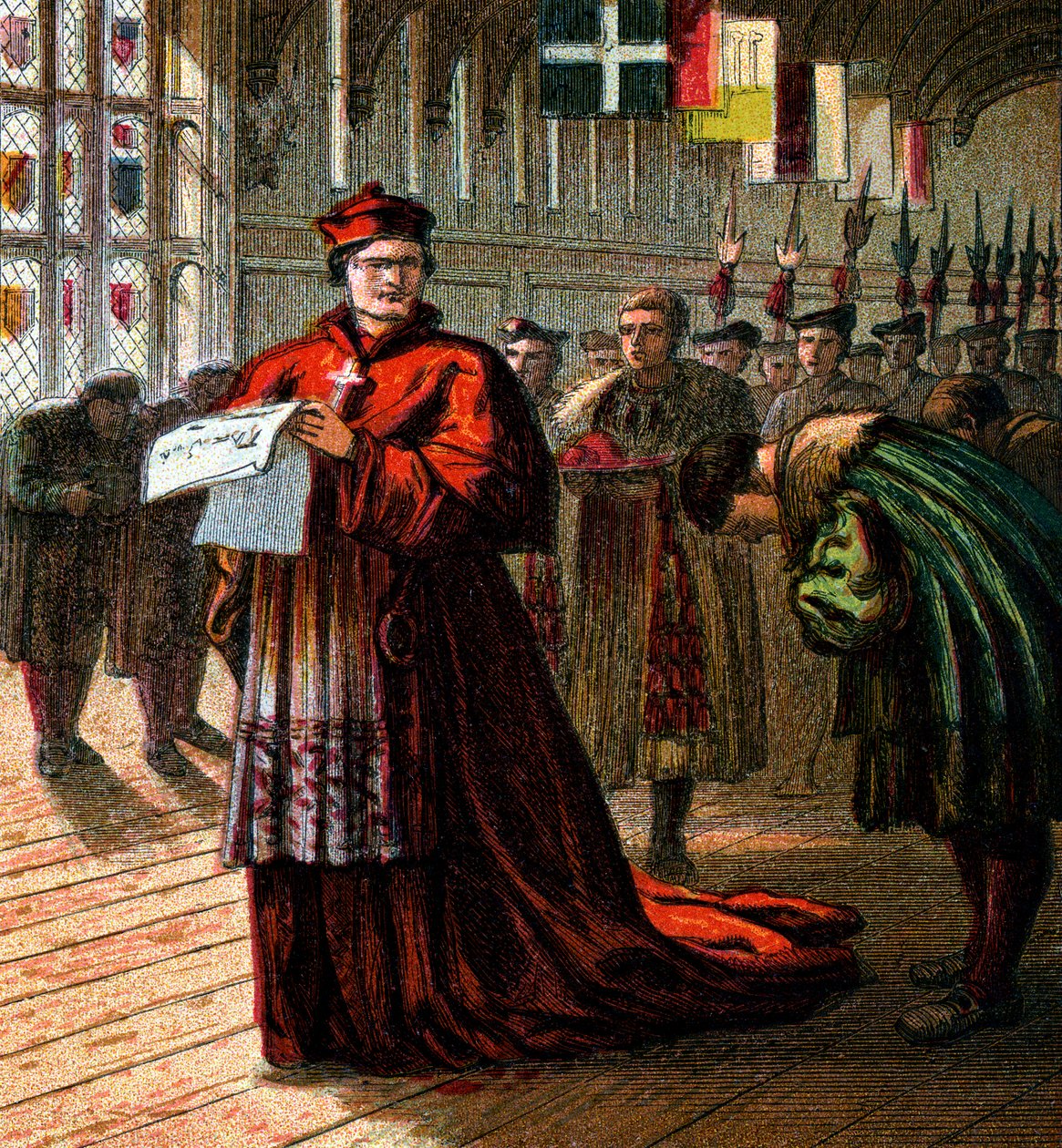 Cardeal Wolsey, c1850 de Unbekannt