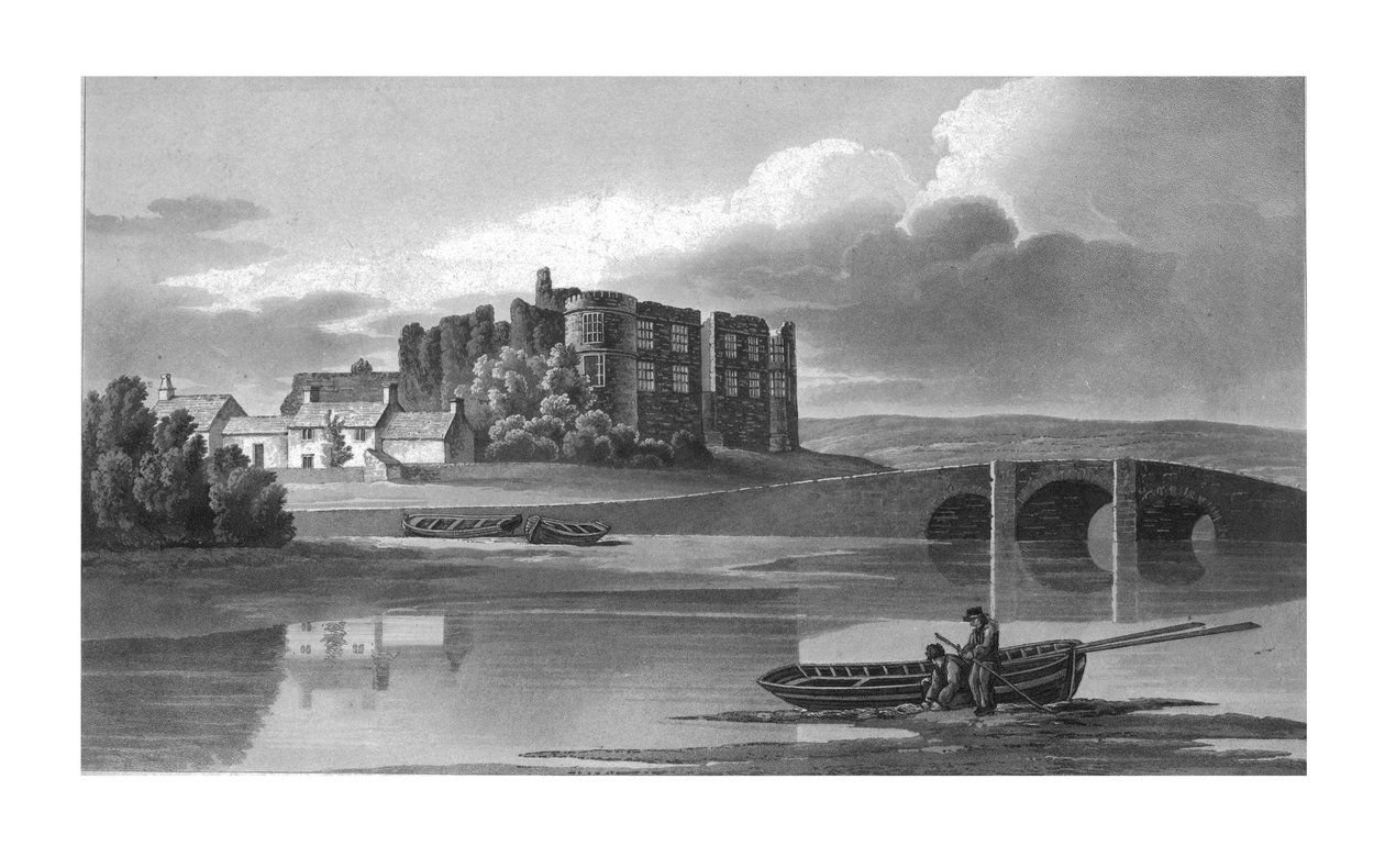 Castelo de Carew, Pembrokeshire, c1817. de Unbekannt