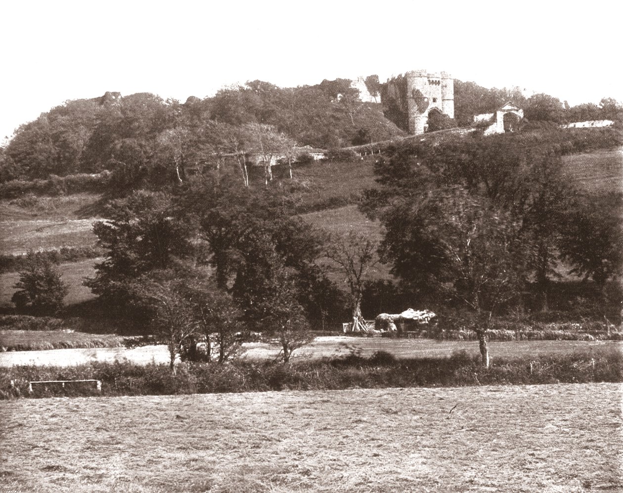 Monte de Carisbrooke, Newport, ilha do Wight, 1894. de Unbekannt