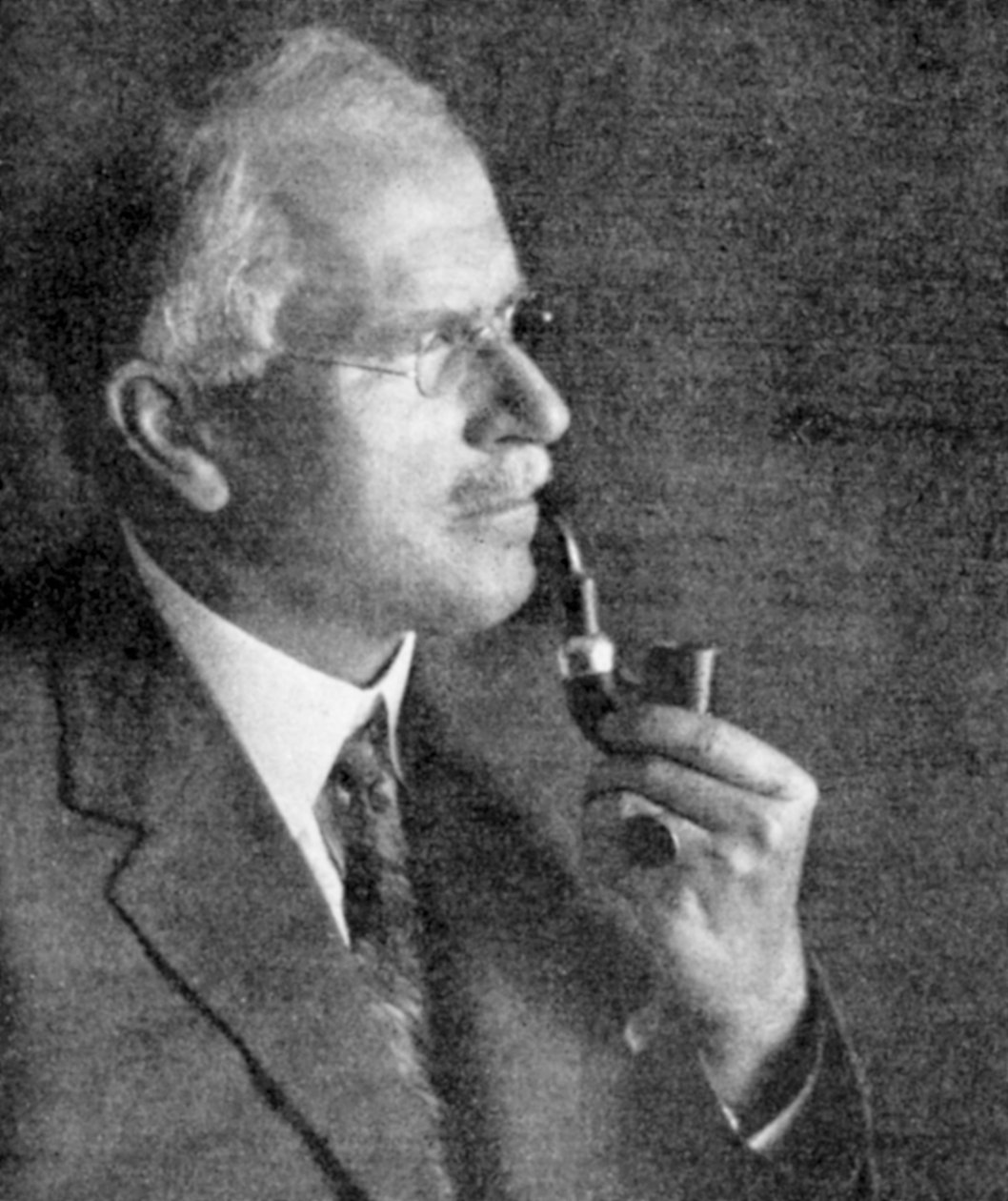 Carl Gustav Jung 1875-1961, psicanalista suíço de Unbekannt