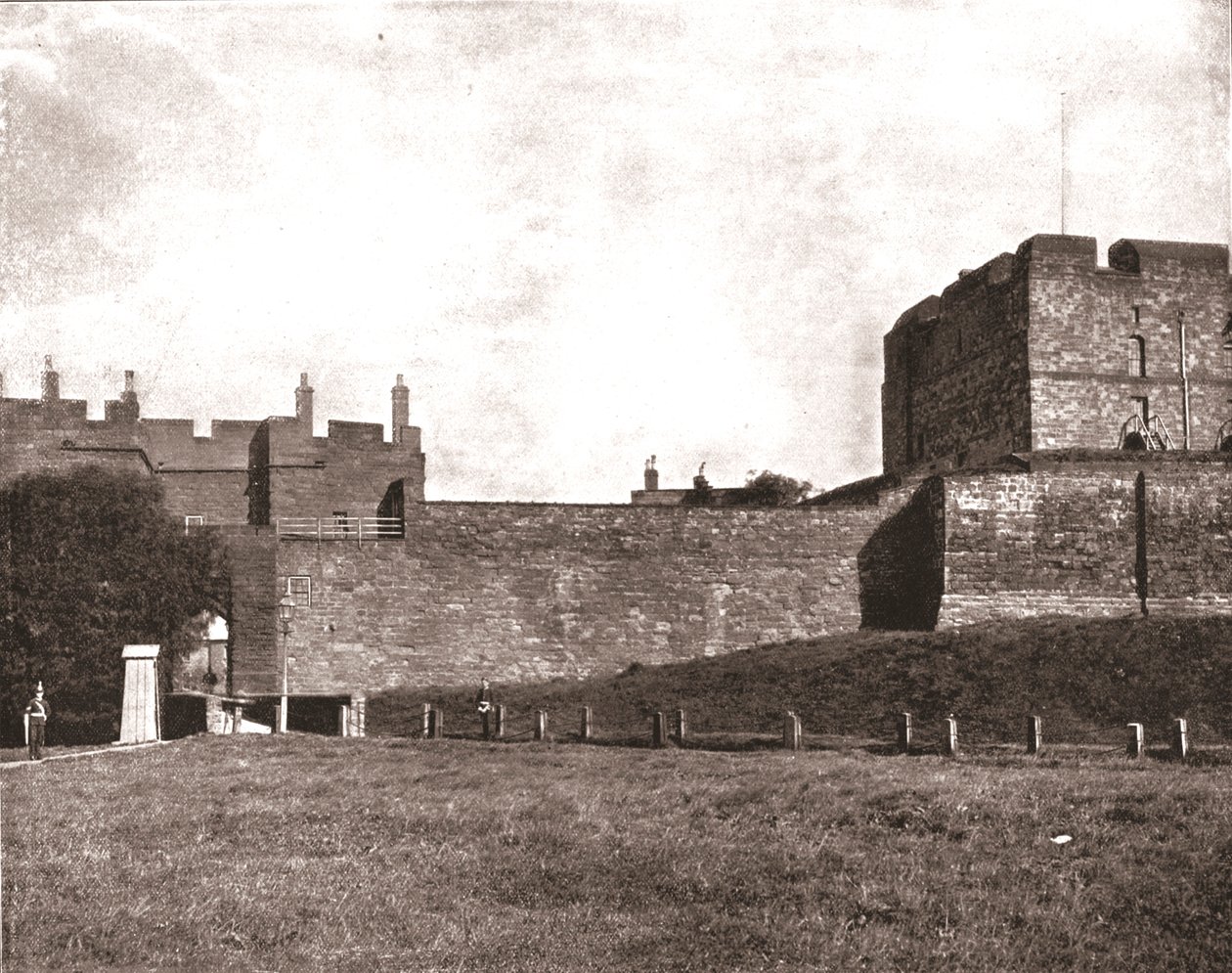 Carlisle Castle, Cumbria, 1894. de Unbekannt