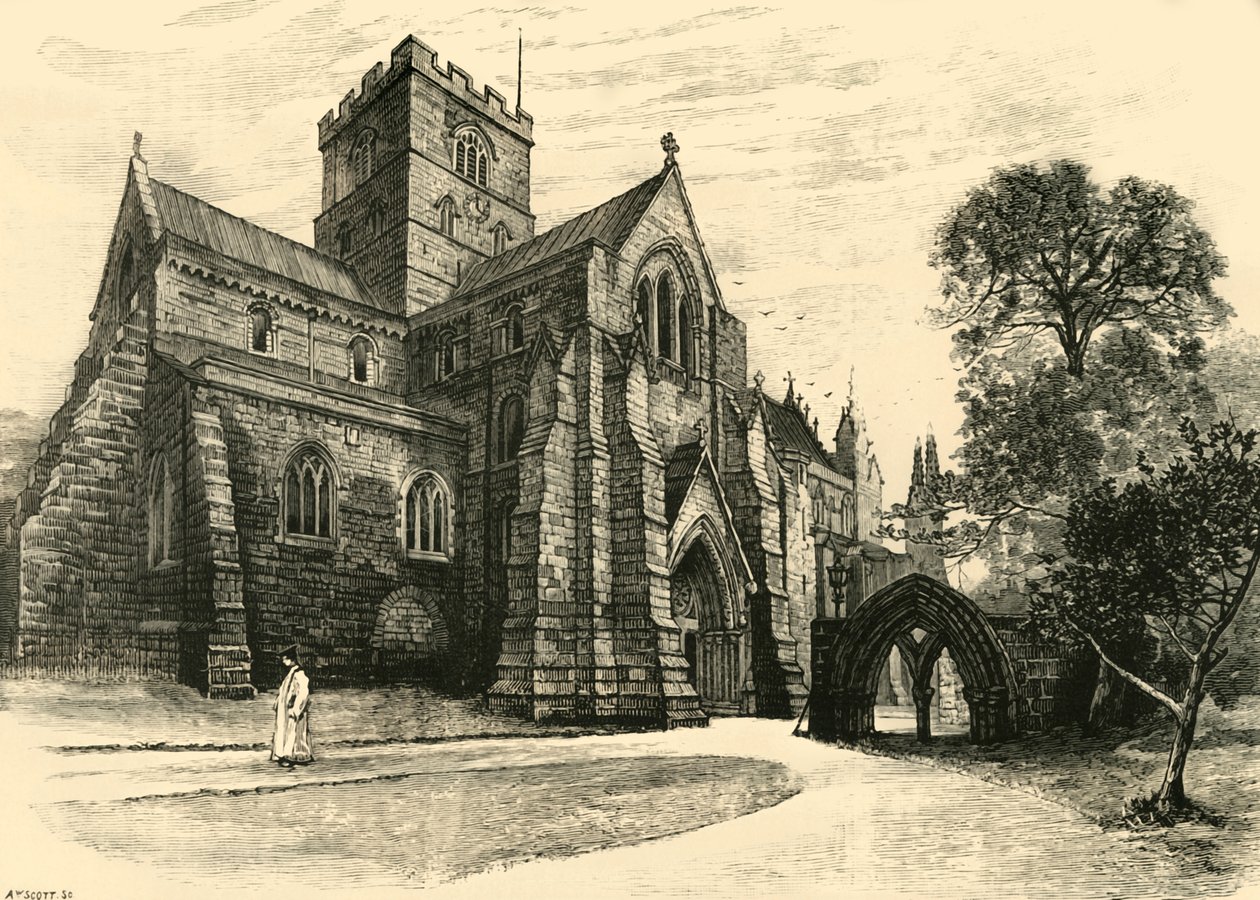 Catedral de Carlisle, 1898. de Unbekannt