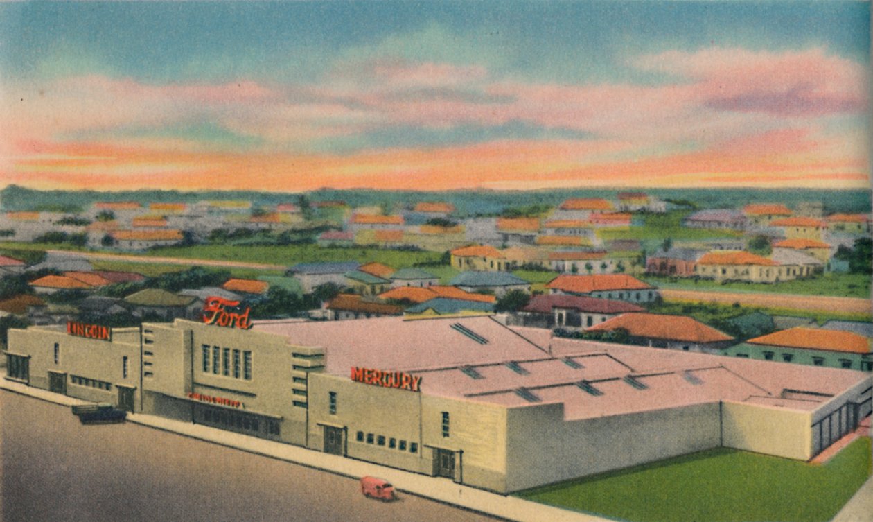 Carlos Dieppa Building, Ford, Mercúrio, Serviço Lincoln, Barranquilla, c1940s de Unbekannt