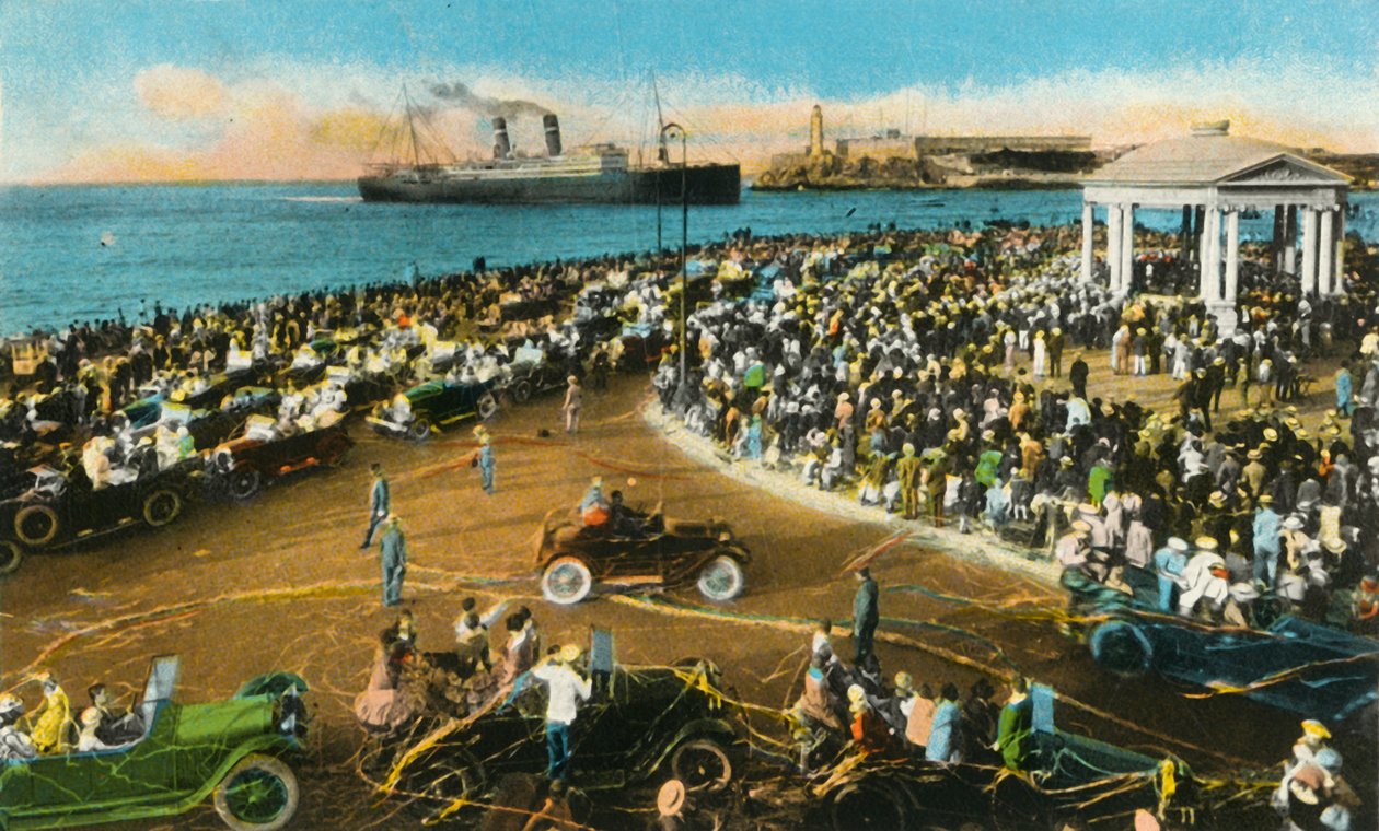 Hora do Carnaval, Havana, Cuba, c1920s. de Unbekannt