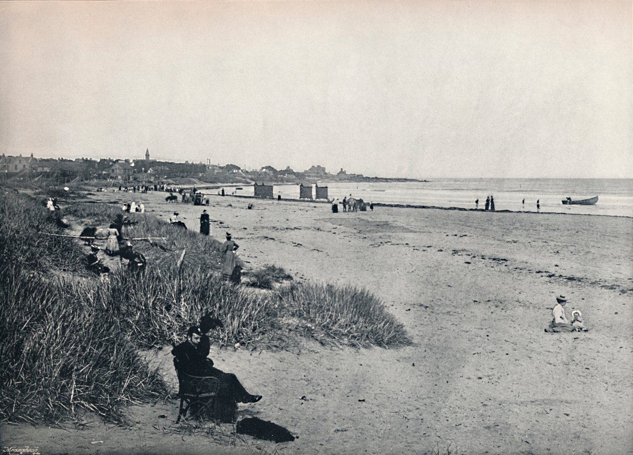 Carnousetie - A cidade e a praia, 1895 de Unbekannt