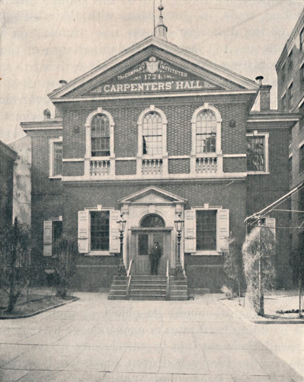 Carpenters Hall, Filadélfia, 1904 de Unbekannt
