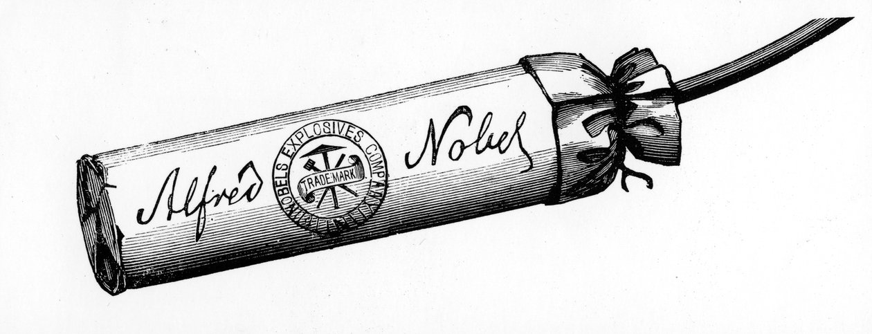 Cartucho de Nobel Explosives Company Limited, Ardeer, Ayrshire, 1884 de Unbekannt