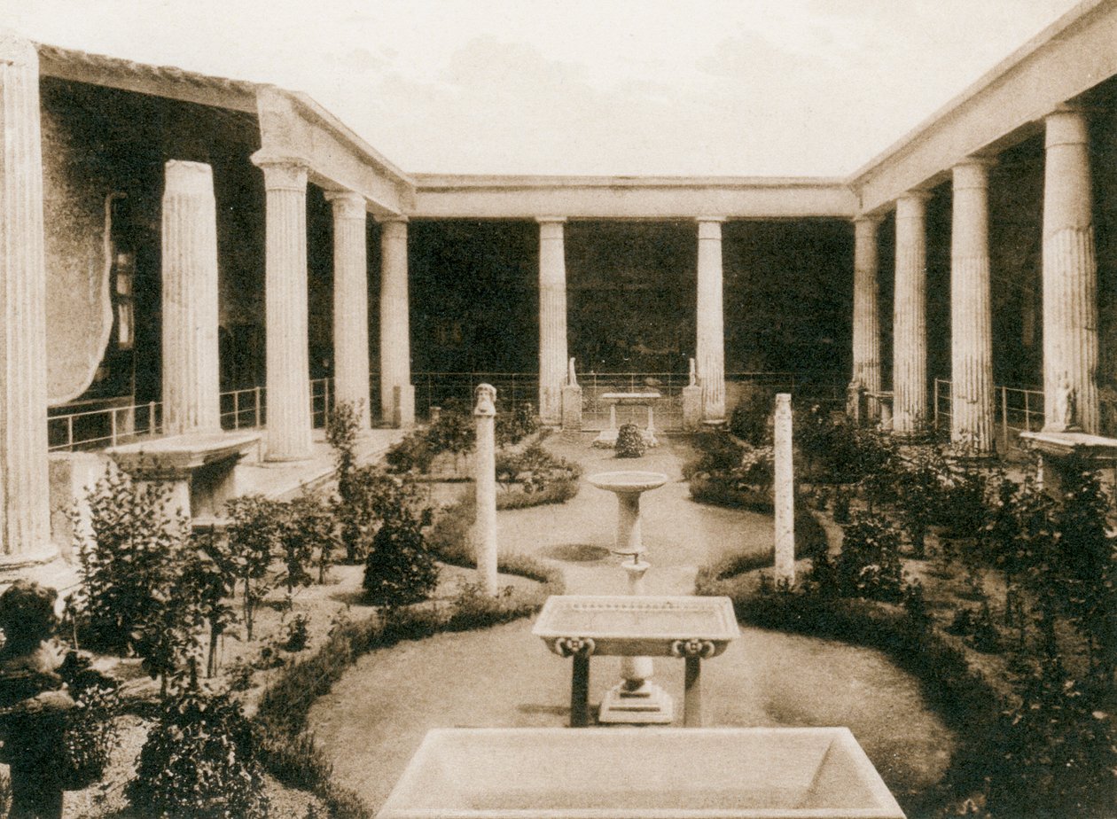 Casa dei Vettii, Pompéia, Itália, c1900s de Unbekannt