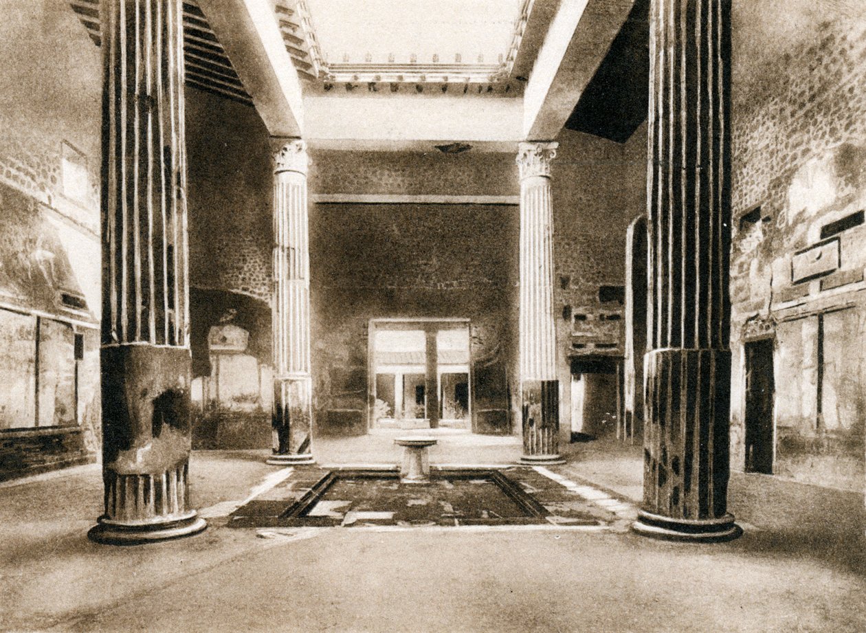 Casa de casamento de prata, Pompéia, Itália, c1900s de Unbekannt