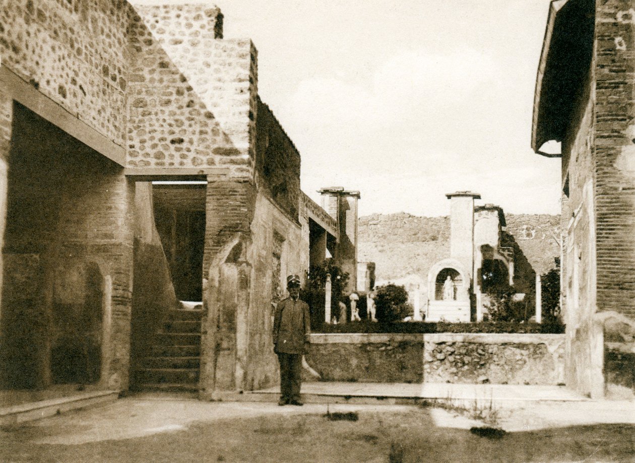 Casa de Marco Lucrezio Fronto, Pompéia, Itália, c1900s de Unbekannt