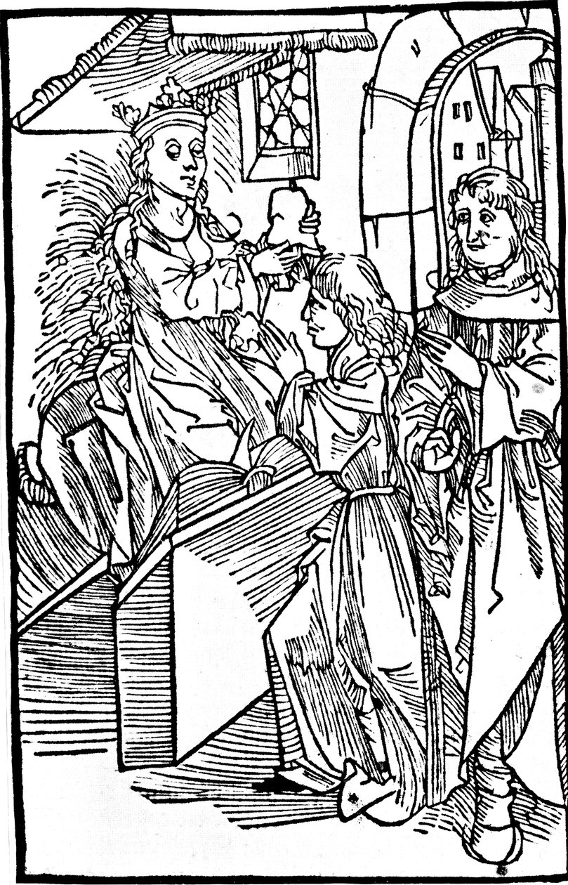 Cassandra, lendária profetisa troiana, século XVI de Unbekannt