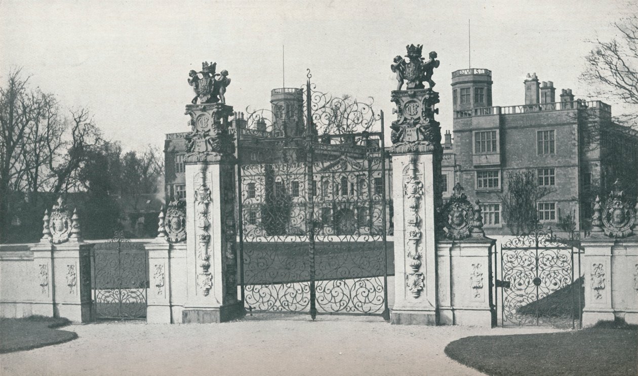 Castelo Ashby, Northants, c1915 de Unbekannt