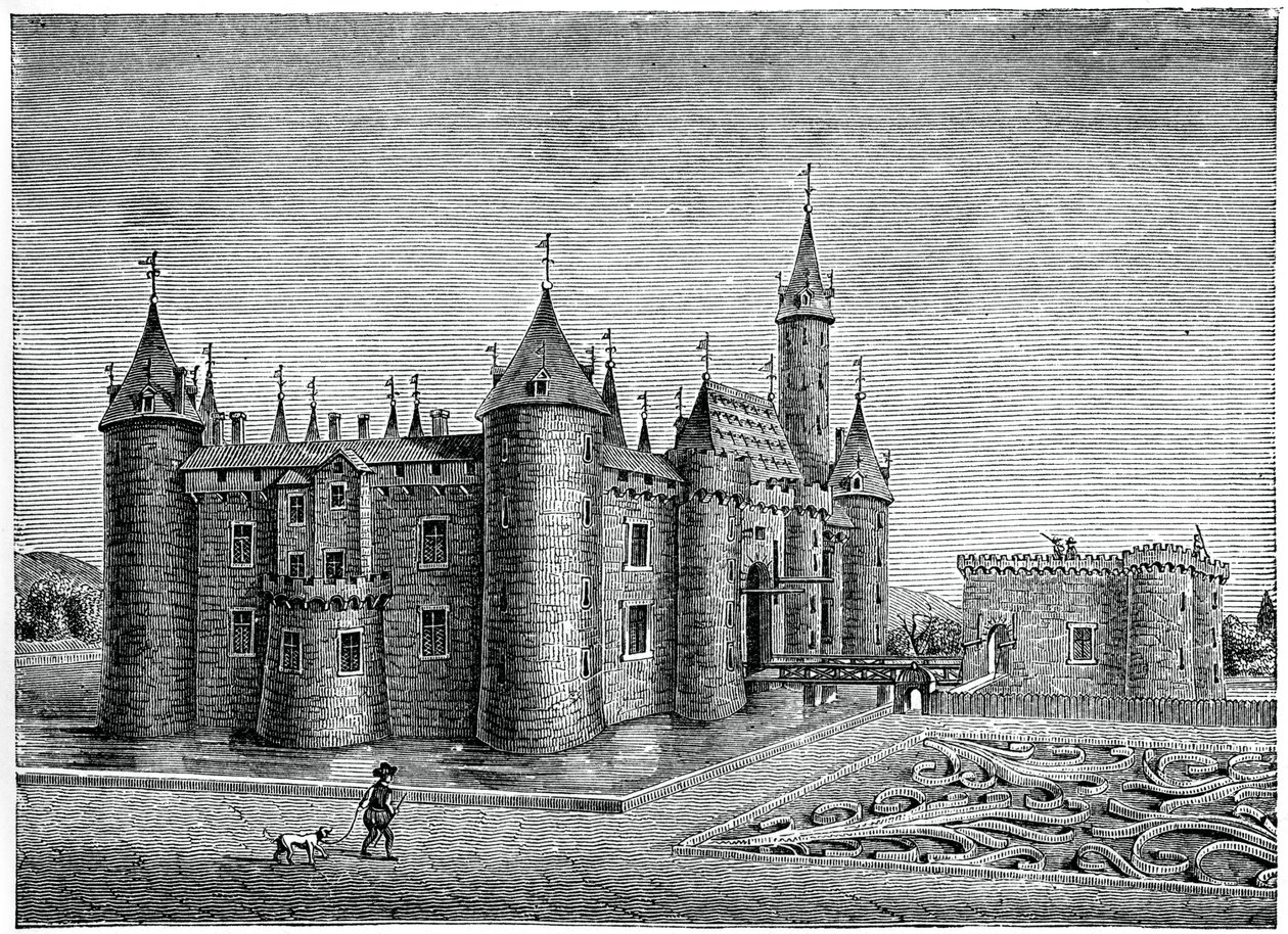Castelo de Marcoussis, perto de Rambouillet, século XVII, 1870 de Unbekannt
