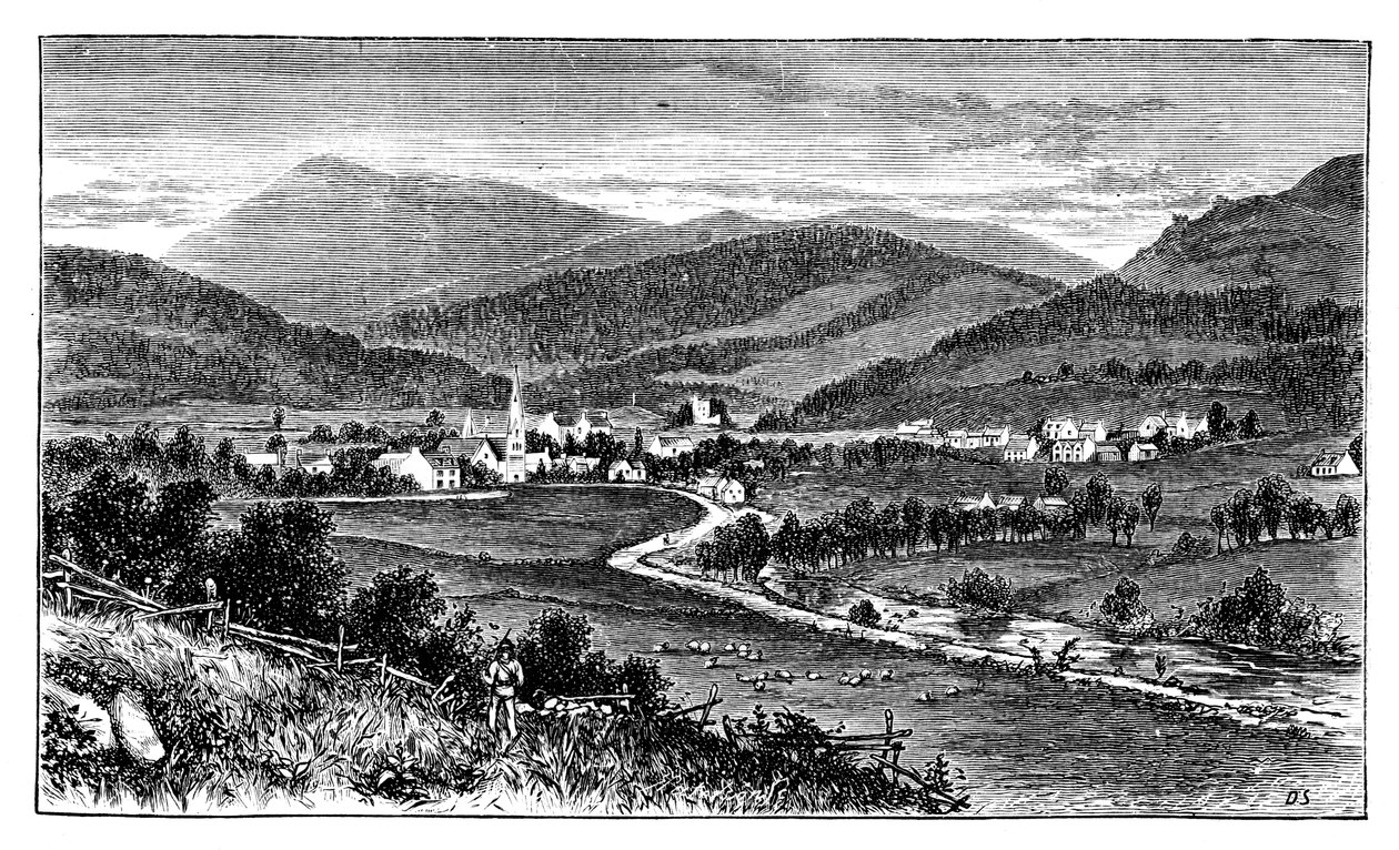 Castleton of Braemar, Escócia, c1888 de Unbekannt