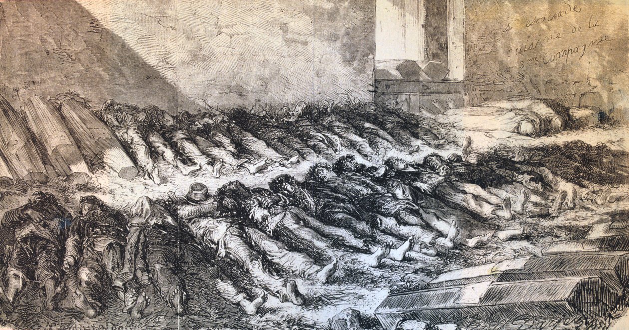 Baixas da Comuna de Paris, 1871. de Unbekannt
